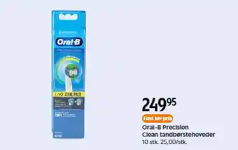 Matas Oral-B Precision Clean tandbørstehoveder tilbud
