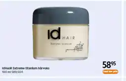 Matas Idhair extreme titanium hårvoks tilbud
