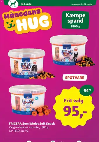 Frigera semi moist soft snack