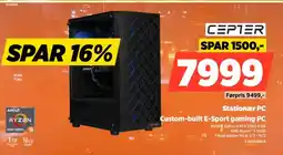 Power Cepter stationær pc custom-built e-sport gaming pc tilbud