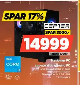 Power Stationær pc superkraftig gaming pc tilbud