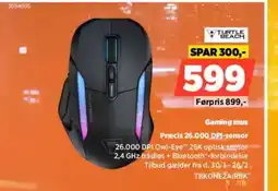 Power Turtle Beach Gaming mus Præcis 26.000 DPI-sensor tilbud