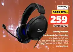 Power Gaming headset Fordybende lyd til gaming tilbud