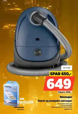 Power Nilfisk Stærk og kompakt støvsuger tilbud