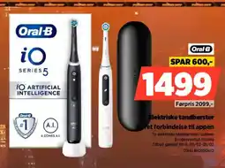 Power Oral b elektriske tandbørster opret forbindelse til appen tilbud