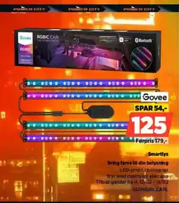 Power Smartlys Bring farve til din belysning tilbud