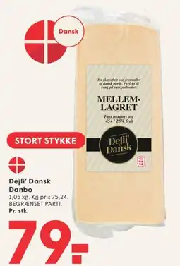 SPAR Dejli' Dansk Danbo (Mellemlagret) tilbud