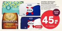 SPAR Jacobsen, Grimbergen, Somersby eller 1664 (multipak) tilbud