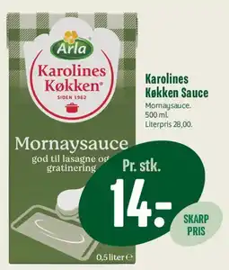 Min Købmand Karolines Køkken Mornaysauce tilbud