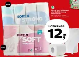 SuperBrugsen Nice & Soft toiletpapir / Soft & Strong køkkenrulle tilbud