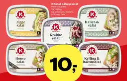 SuperBrugsen K-Salat pålægssalat tilbud