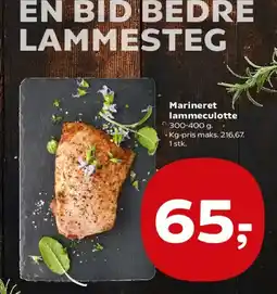 SuperBrugsen Marineret lammeculotte tilbud