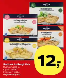 SuperBrugsen Rahbek indbagt fisk tilbud