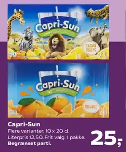 SuperBrugsen Capri-Sun tilbud