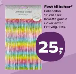 SuperBrugsen Fest tilbehør tilbud