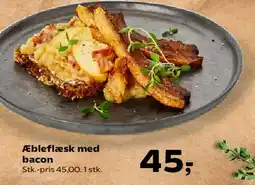 SuperBrugsen Æbleflæsk med bacon tilbud