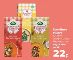 SuperBrugsen Karolines suppe tilbud