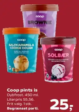 SuperBrugsen Coop pints is tilbud