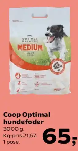 SuperBrugsen Coop Optimal hundefoder tilbud