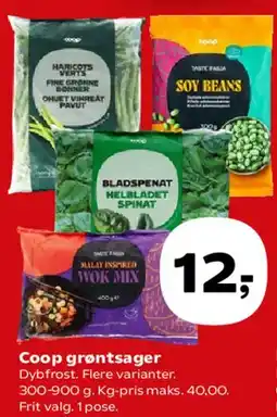 Kvickly Coop grøntsager tilbud