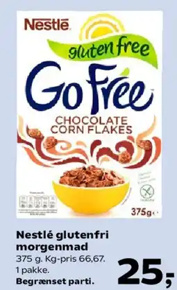 SuperBrugsen Nestlé Go Free Chocolate Corn Flakes tilbud