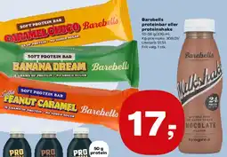 Kvickly Barebells Milkshake / Proteinshake (Chocolate) tilbud