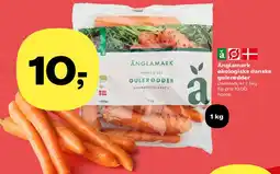 Kvickly Änglamark økologiske gulerødder tilbud