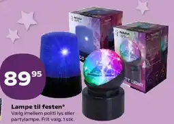 Kvickly Lampe til festen tilbud
