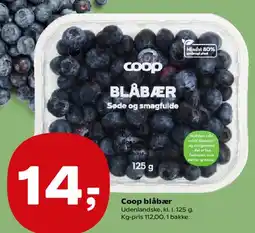 Kvickly Blåbær (Coop) tilbud