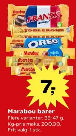 Kvickly Marabou barer tilbud