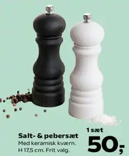 Kvickly Salt- & pebersæt tilbud