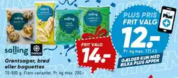 Bilka salling - Grøntsager, brød eller baguettes tilbud