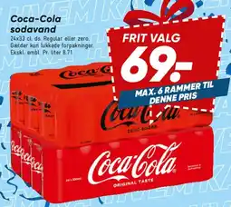 Bilka Coca-Cola sodavand 24x33 cl tilbud