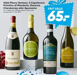 Bilka Vidal Fleury Ventoux / Spumante (del af udvalg) tilbud