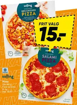 Bilka Salling pizza (flere varianter) tilbud