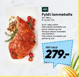 Bilka Fyldt lammekølle tilbud