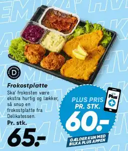 Bilka Frokostplatte / pålæg tilbud