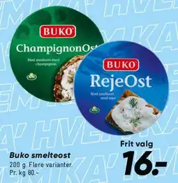 Bilka BUKO smelteost / RejeOst tilbud