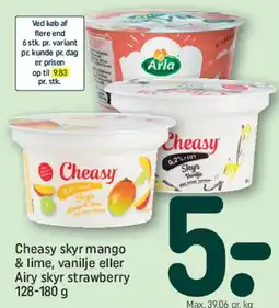 REMA 1000 Cheasy / Airy skyr tilbud