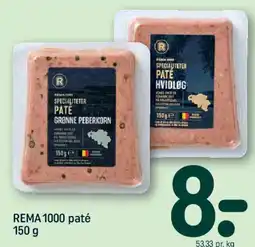 REMA 1000 REMA1000 paté tilbud