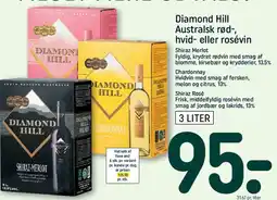 REMA 1000 Diamond Hill australsk rød-, hvid- eller rosévin (3 liter) tilbud