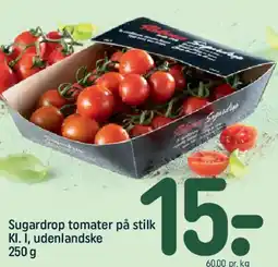 REMA 1000 Sugardrop tomater på stilk tilbud