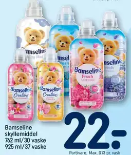 REMA 1000 Bamseline skyllemiddel tilbud