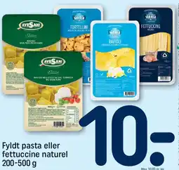 REMA 1000 Fyldt pasta eller fettuccine naturel tilbud