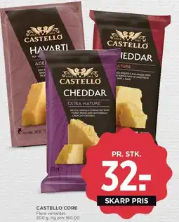 MENY Castello (Cheddar / Havarti) tilbud