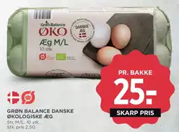 MENY Æg M/L 10 stk. tilbud