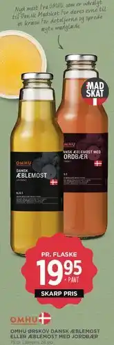 MENY Omhu dansk æblemost tilbud