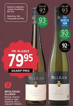 MENY Allram (Grüner Veltliner / Riesling) tilbud