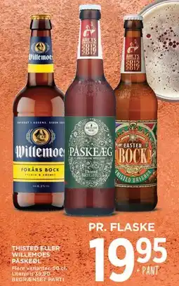 MENY Thisted / Willemoes påskeøl tilbud