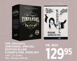 MENY The Original Zinfandel Special Edition eller Kung Fu Girl Riesling tilbud